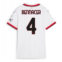 Dres AC Milan Ismael Bennacer #4 Gostujuci za Žensko 2024-25 Kratak Rukav